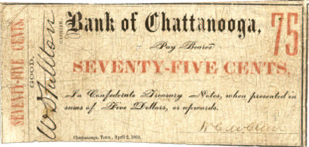 Bk Chattanooga $0.75 G-48